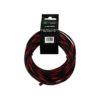4 Connect snakeskin zwart / rood 6mm - 12mm